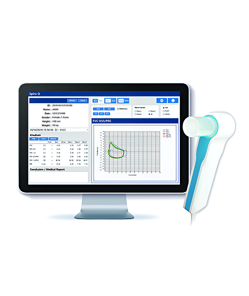 PC Based Spirometer (Spiroflow – Pneumotach)